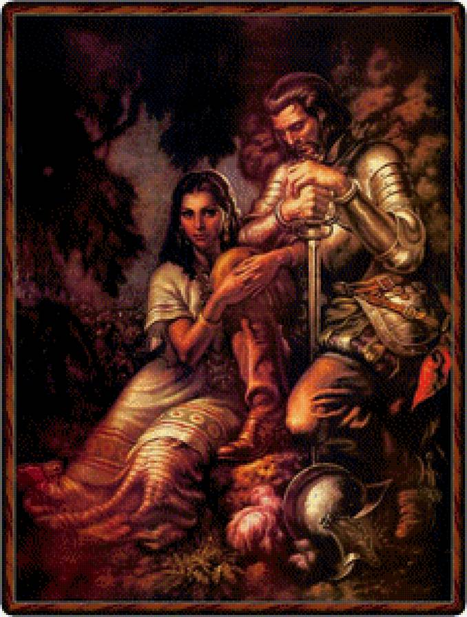 Серия "Мексика" - девушка, мужчина, пара - предпросмотр