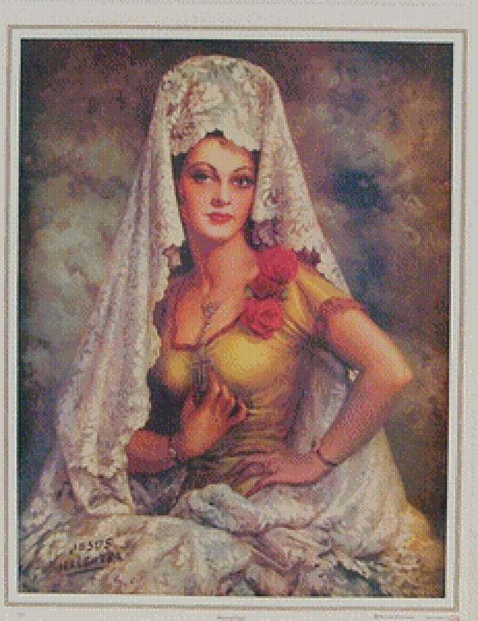 Серия "Мексика" - девушка - предпросмотр