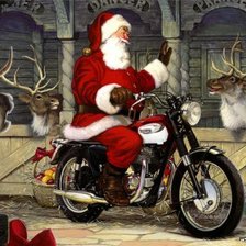 Схема вышивки «санта клаус»