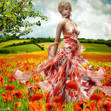 Схема вышивки «Фэн-3»