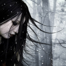 Схема вышивки «Зима»