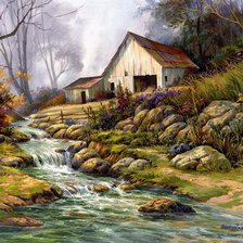 Схема вышивки «картина»