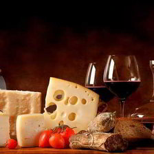 Схема вышивки «С сыром»