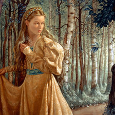 белоснежка в лесу