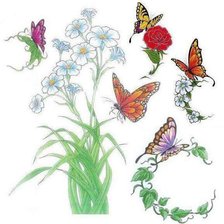 Схема вышивки «рисунок»