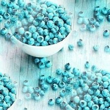 Схема вышивки «голубика»