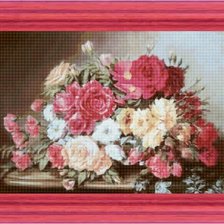 Схема вышивки «р»