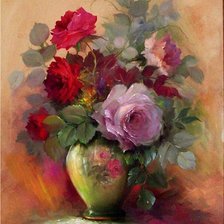 Схема вышивки «Букет цветов»