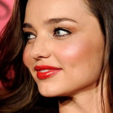 Схема вышивки «Миранда Керр»