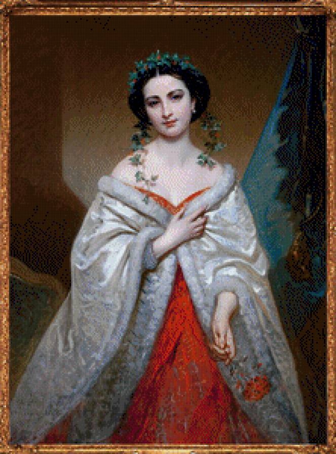 портрет девушки - картины, картина, женщины, женщина, девушка, красота женщины - предпросмотр