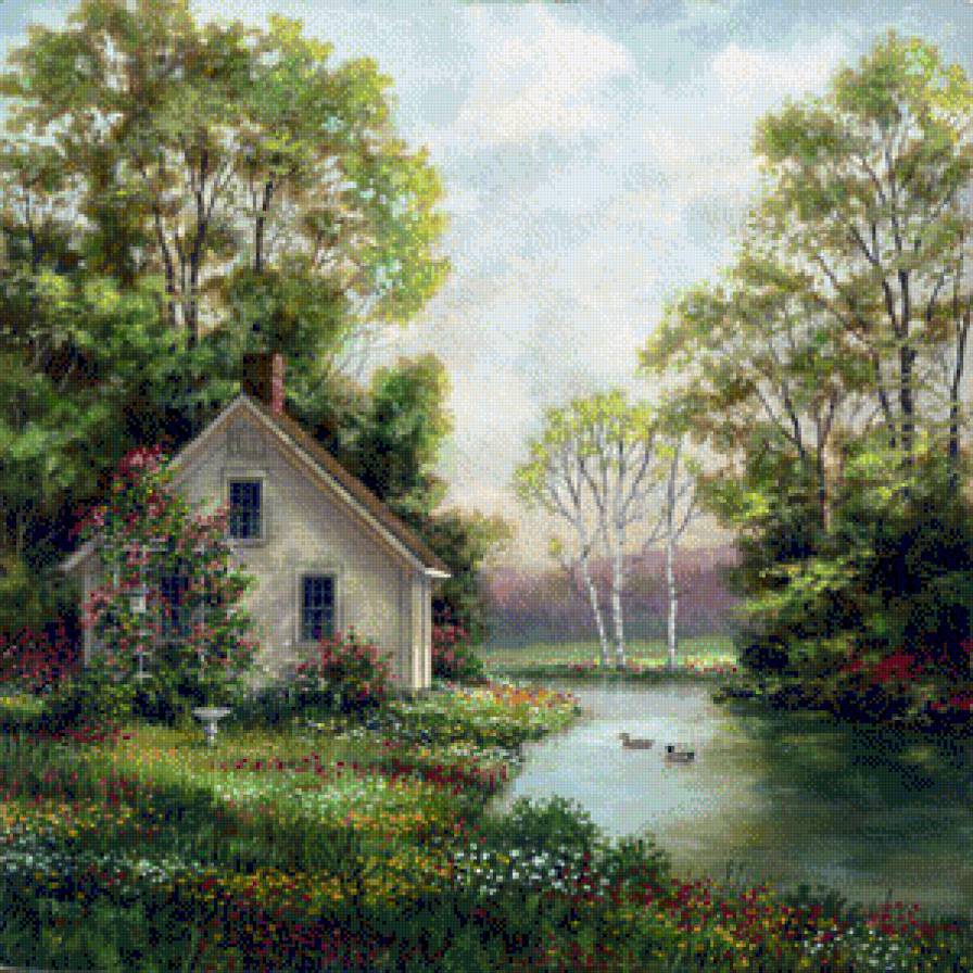 Фред Сван Картина - картина, пейзаж, картины - предпросмотр