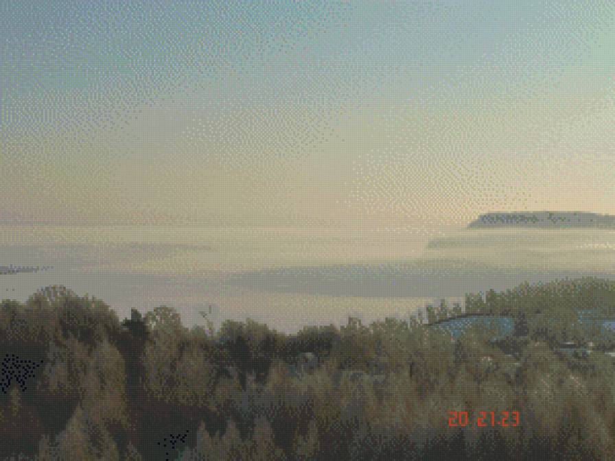 Зимняя река Волга - волга, река - предпросмотр