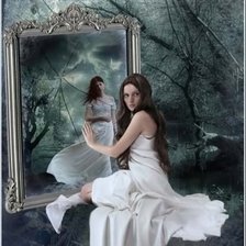 Схема вышивки «девушка»