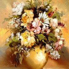 Схема вышивки «Букет полевых цветов»