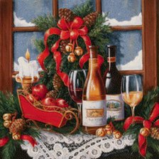 Схема вышивки «рождество 2»