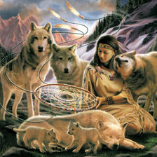 Схема вышивки «картина»