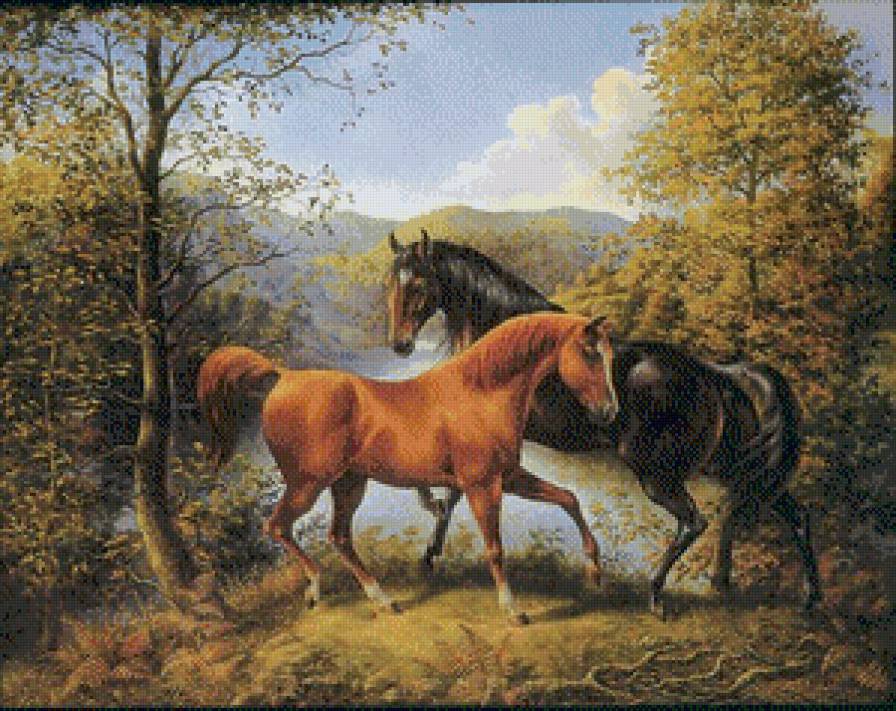 картина - картина лошади - предпросмотр