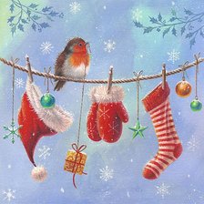 Схема вышивки «новогодняя»