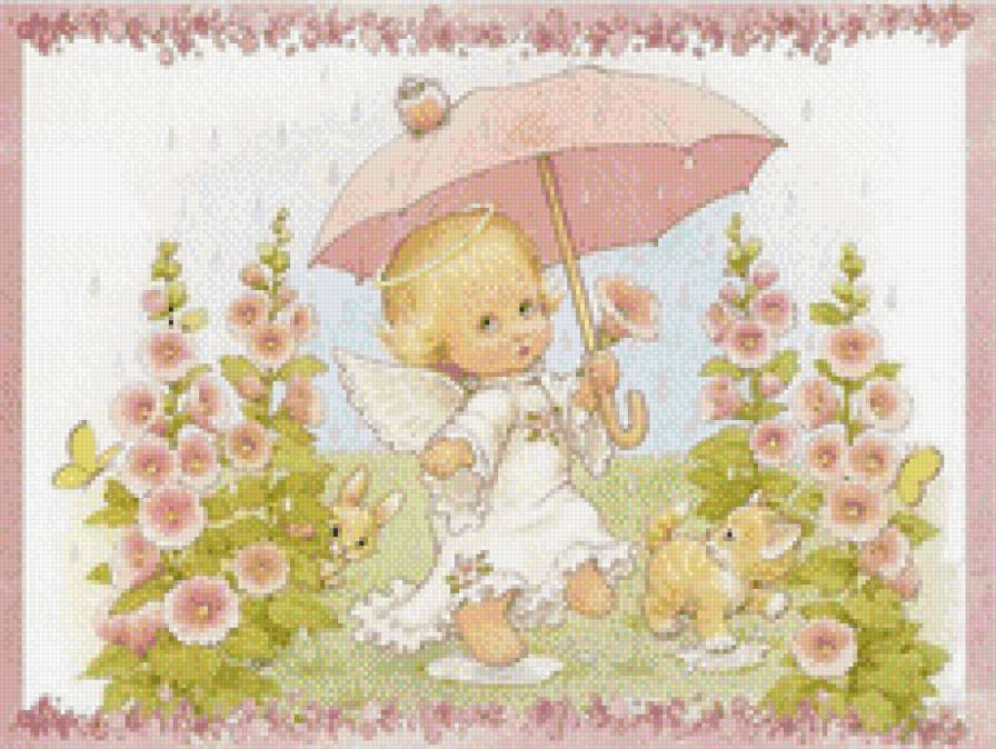 ангелочек - малышка, ангелочек, девочка - предпросмотр