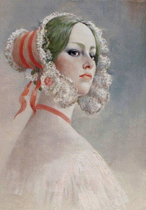 Серия "Золотой век" - девушка - предпросмотр