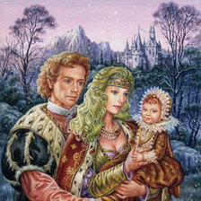 Схема вышивки «Семья»