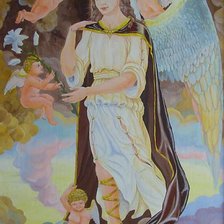 Схема вышивки «Поступь ангела»