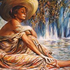 Схема вышивки «Нега»