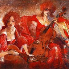 Схема вышивки «Серия "Тонкие линии"»