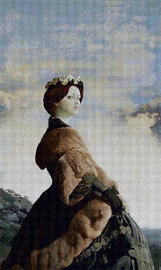 Серия "Золотой век" - девушка - предпросмотр