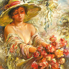 Схема вышивки «Букет»