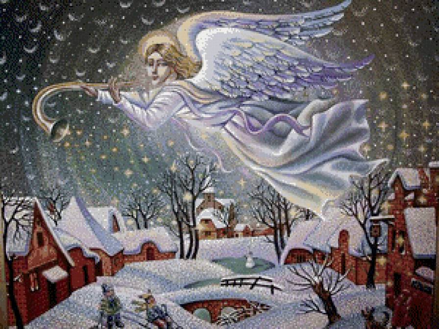 Ангел Рождества - рождество, праздник, религия, бог - предпросмотр
