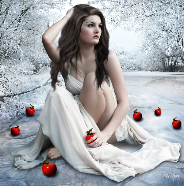 Романтическое фэнтези - красавица, фэнтези, девушка - оригинал