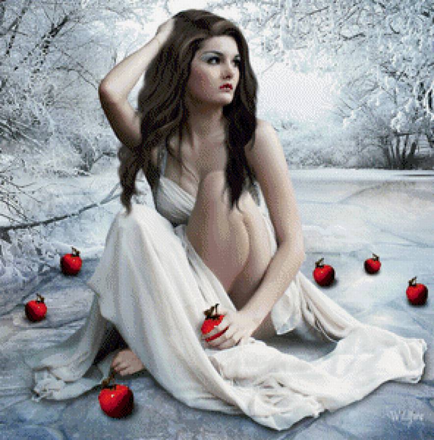 Романтическое фэнтези - красавица, девушка, фэнтези - предпросмотр