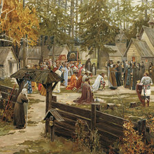 Схема вышивки «Троице-Сергиева лавра.»