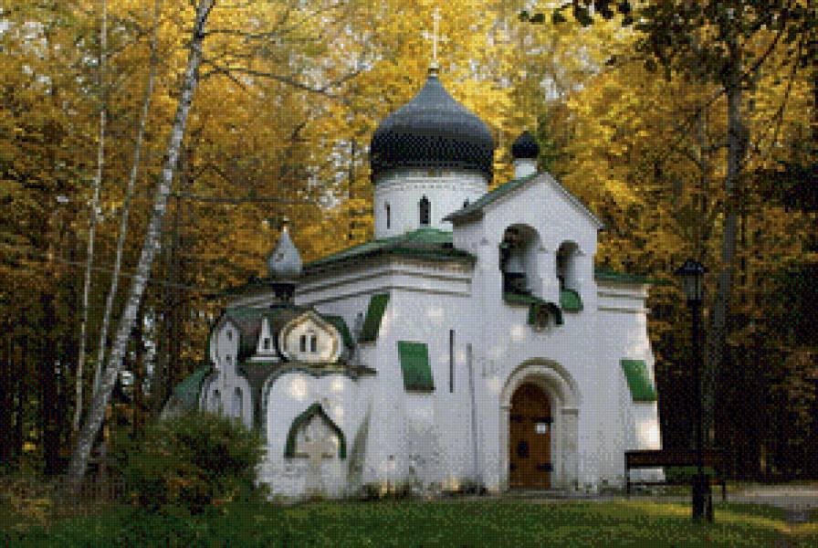 Абрамцево. - усадьба абрамцево, храм, архитектура - предпросмотр