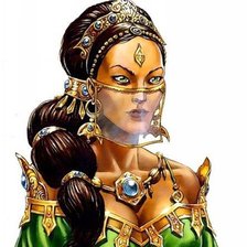 Схема вышивки «Царица Востока»