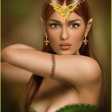 Схема вышивки «Красавица»