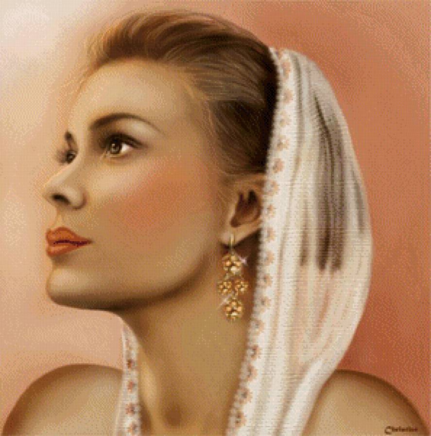 Нежная - красавица, девушка, дама - предпросмотр