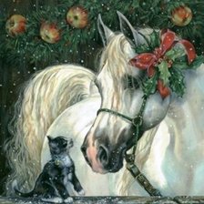 Схема вышивки «рождество»