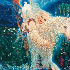 Схема вышивки «девушка фэнтэзи»