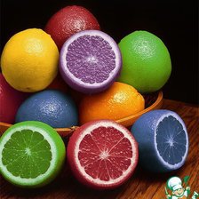 Схема вышивки «ЯДОВИТЫЕ ЦИТРУСОВЫЕ»