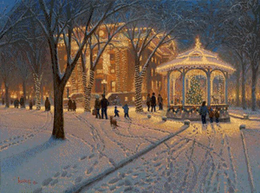 Mark Keathley - картинка, зима, новый год - предпросмотр