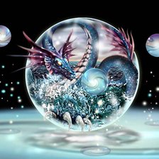 Схема вышивки «Дракон 2»