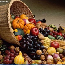 Схема вышивки «рог изобилия»