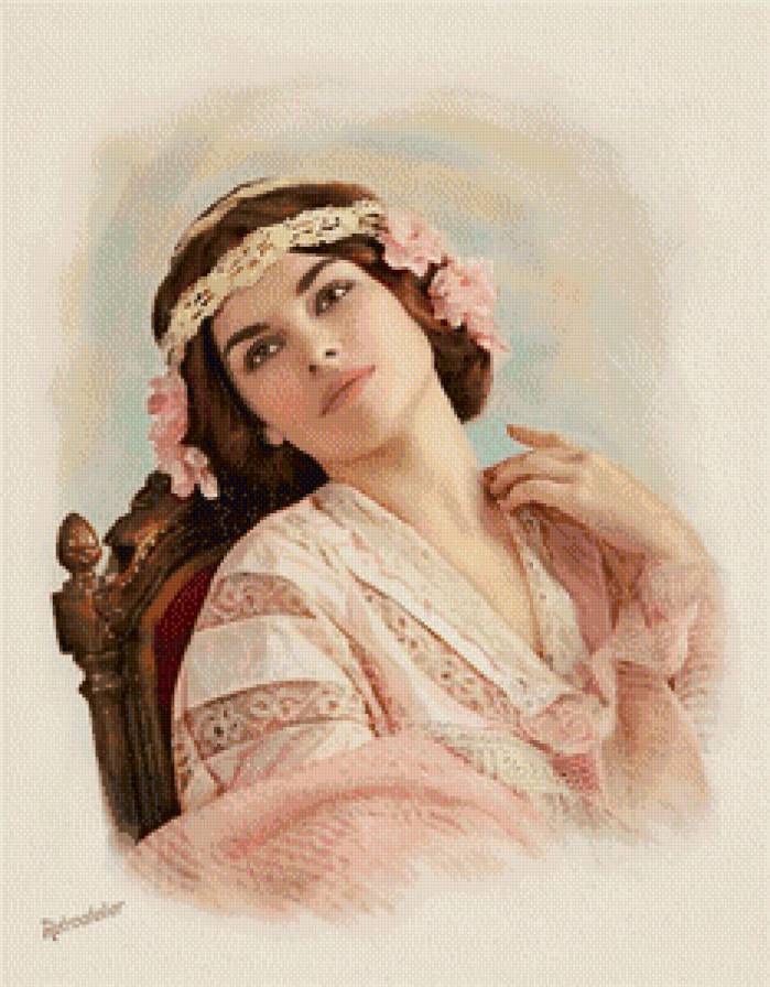 RetroAtelier - ретро, девушка, портрет - предпросмотр