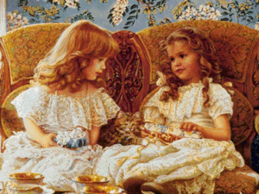 Sandra Kuck - американские художники, дети - предпросмотр