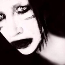 Схема вышивки «Мэрилин Мэнсон»