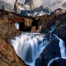 Схема вышивки «Холодная крепость»