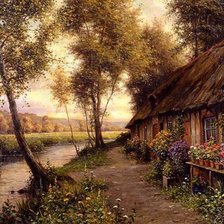 Схема вышивки «Пейзаж»