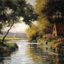 Схема вышивки «Пейзаж»